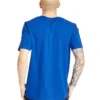 Timberland Ronde Hals met Print Korte Mouw Blauw
