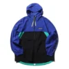 Timberland Splicing hooded Zipper Jassen Blauw