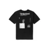 Timberland sportshirt met ronde hals en korte mouwen, zwart