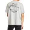 Timberland SS20 Casual ronde hals met print, korte mouwen, grijs