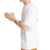 Timberland SS20 Casual ronde hals wit bedrukt korte mouw wit