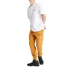 Timberland SS20 Casual ronde hals wit bedrukt korte mouw wit