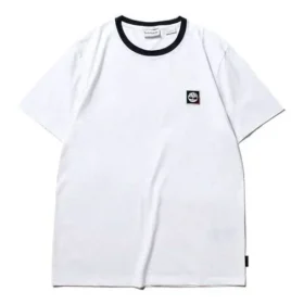 Timberland SS20 CoolMax Logo Korte broeken Ronde hals Wit