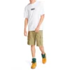 Timberland SS20 Earth Series met print, korte mouwen, wit