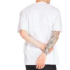 Timberland SS20 Hollow Out Zipper Pocket met print, korte mouwen, wit