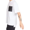 Timberland SS20 Hollow Out Zipper Pocket met print, korte mouwen, wit