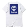 Timberland SS20 Logo-print Korte mouw Wit