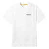 Timberland SS20 Ronde Hals met Print Korte Mouw Wit
