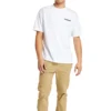 Timberland SS20 Ronde Hals met Print Korte Mouw Wit