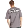 Timberland SS20 Ronde hals met print, korte mouwen, grijs