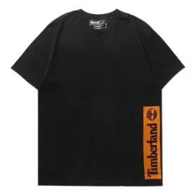 Timberland SS20 Short Sleeve met print, zwart