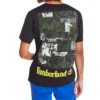 Timberland SS20 Short Sleeve met print, zwart