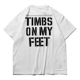Timberland SS20 Slogan Printing Short Sleeve Wit
