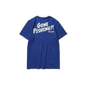 Timberland SS20 T-shirt met korte mouwen, blauw