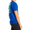 Timberland SS20 T-shirt met logo-opdruk, korte mouwen, blauw