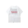 Timberland SS20 T-shirt met ronde hals en korte mouwen, wit