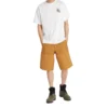 Timberland SS20 T-shirt met ronde hals en korte mouwen, wit