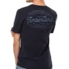 Timberland SS20 T-shirt met ronde hals en print, korte mouwen, blauw
