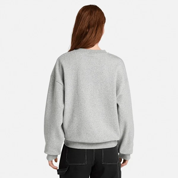 Timberland® Sweatshirt met ronde hals en seizoenslogo voor dames Timberland® Sweatshirt met ronde hals en seizoenslogo voor dames