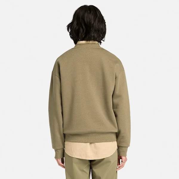 Timberland® Sweatshirt met ronde hals en seizoenslogo voor dames Timberland® Sweatshirt met ronde hals en seizoenslogo voor dames