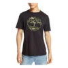 Timberland T-shirt met korte mouwen en print, zwart