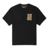 Timberland T-shirt met print en ronde hals, zwart