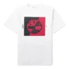 Timberland T-shirt met ronde hals en print, korte mouwen, wit