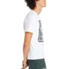 Timberland T-shirt met ronde hals en print, korte mouwen, wit
