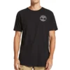Timberland T-shirt met ronde hals en print, korte mouwen, zwart