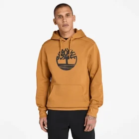 Timberland Tree Logo Hoodie – Tarwe/Zwart