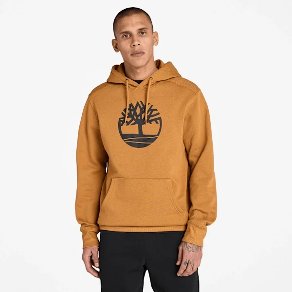 Timberland Tree Logo Hoodie – Tarwe/Zwart Timberland Tree Logo Hoodie – Tarwe/Zwart