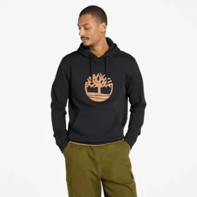 Timberland Tree Logo Hoodie – Zwart/Tarwe