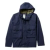 Timberland waterdicht casual jas met meerdere zakken, diepblauw