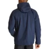 Timberland waterdicht casual jas met meerdere zakken, diepblauw
