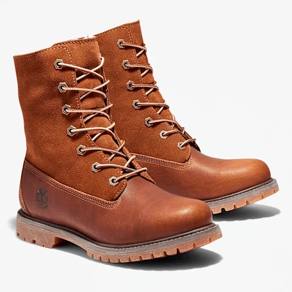 Timberland® waterdichte laars met warme voering en oprolbare bovenkant voor dames Timberland® waterdichte laars met warme voering en oprolbare bovenkant voor dames