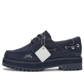 Timberland x A COLD WALL Waterdichte Authentic 3 Eye bootschoen “Navy”