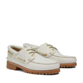 Timberland x Aim Leon Dore Three Eye Lug handgestikte bootschoenen “Off White”