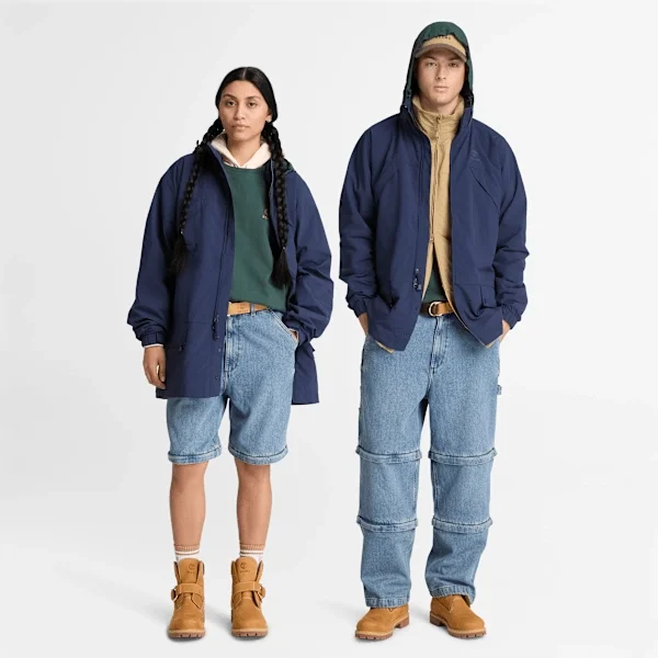 Timberland® X Beams nylon jas met ritssluiting Timberland® X Beams nylon jas met ritssluiting