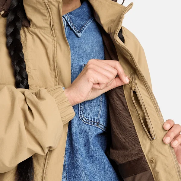 Timberland® X Beams nylon jas met ritssluiting Timberland® X Beams nylon jas met ritssluiting