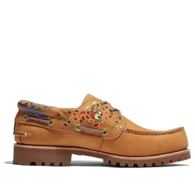 Timberland x CLOT 3-Eye Classic Lug Handsewn Boat “Tarwe”