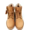 Timberland x Jimmy Choo 6-Inch Crystal Laarzen “Tarwe Nubuck met Crystals”