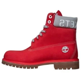 Timberland X NBA Houston Rockets 6-Inch Premium Boot “Red Nubuck”