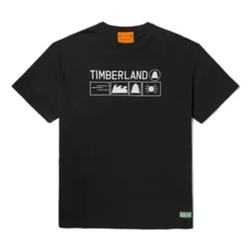 Timberland x Nina Chanel Abney T-shirt “Zwart Wit”