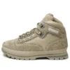 Timberland x Nonnative Euro Hiker leren en stoffen halfhoge wandelschoen “LT Beige Suede”