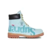 Timberland x Supreme 6-Inch waterdichte laarzen “Blauw met logo”