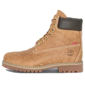 Timberland x Supreme Diamond Plate 6-Inch Premium Waterproof Boot “Tarwe – 23FW”