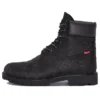 Timberland x Supreme Heritage Lace Up 6-Inch Boots “Zwart Nubuck”