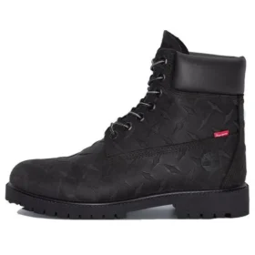 Timberland x Supreme Heritage Lace Up 6-Inch Boots “Zwart Nubuck”