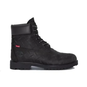 Timberland x Supreme Heritage Lace Up 6-Inch Boots “Zwart Nubuck”
