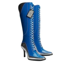Timberland x Veneda Carter 14 inch laars met rits “Bright Blue”